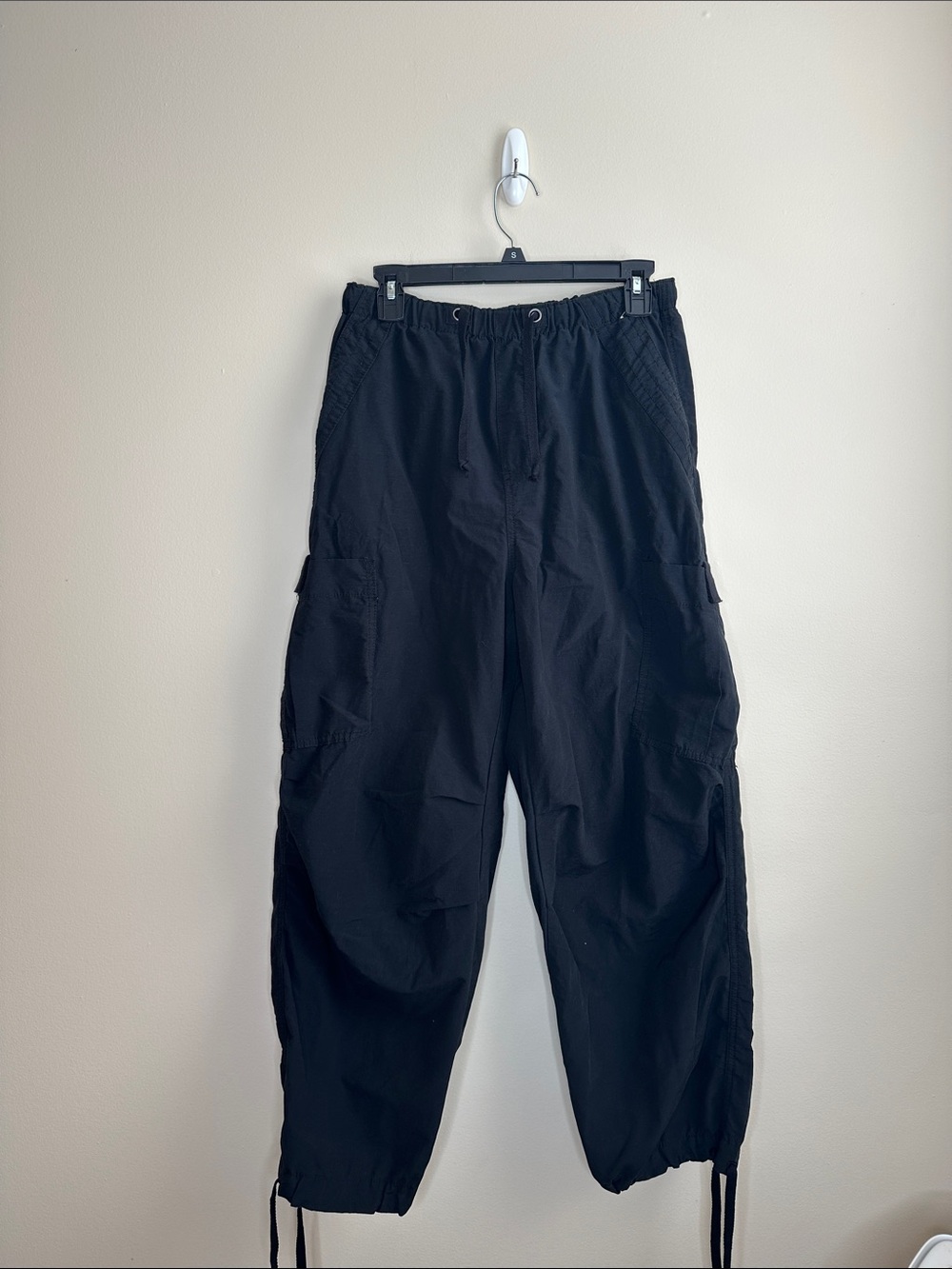Aeropostale Women’s Parachute Cargo Pants Black Size XS